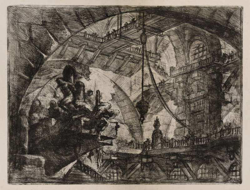 Prisoners on a Platform, Plate X from the series Le Carceri (The