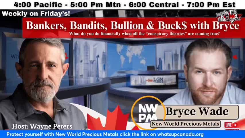 Ep 9: Bankers, Bandits, Bullion and Buck$ with Bryce