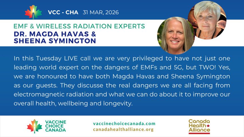 EMF & WIRELESS RADIATION EXPERTS - DR. MAGDA HAVAS & SHEENA SYMINGTON