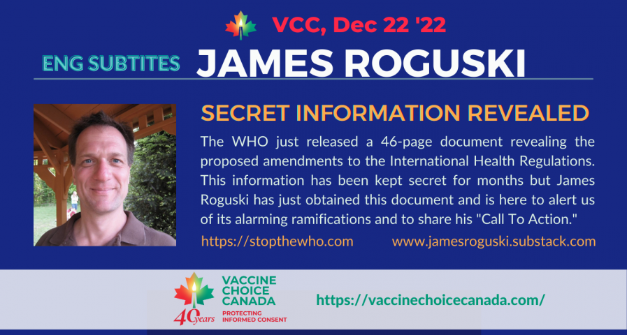 ENG SUBTITLES James Roguski - Secret Information Revealed