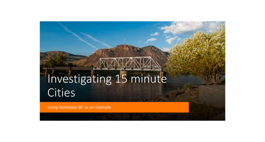 Investigating 15 Minute Cities - Geoff Snicer