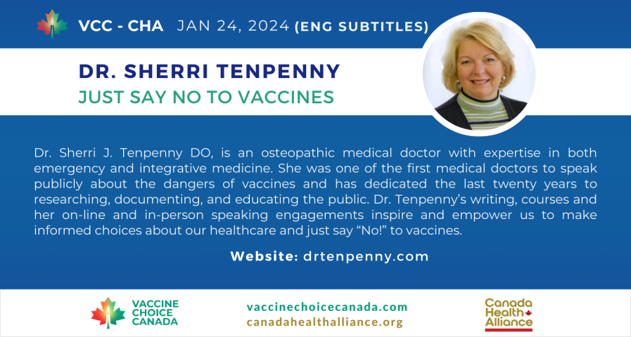 Dr. Sherri Tenpenny - Just Say NO to Vaccines