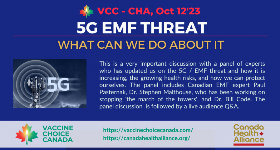 5G EMF Threat - What Can We Do About It - Panel Discussion