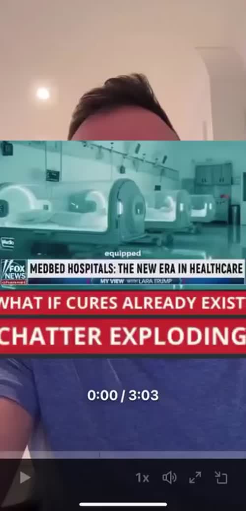Why did Trump post the AI video on med beds - explained.