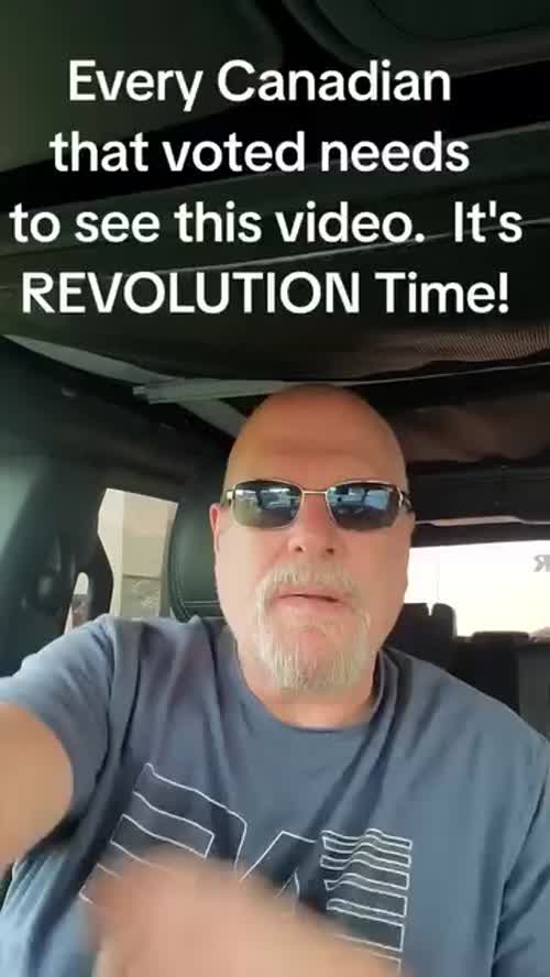 Every Canadian that voted needs to see this video.  It's REVOLUTION Time!