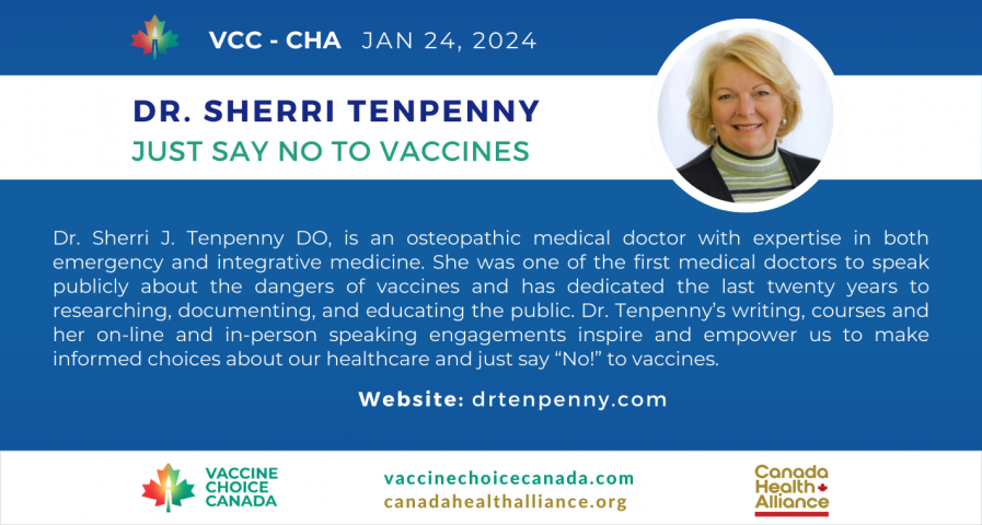 Dr. Sherri Tenpenny - Just Say NO to Vaccines