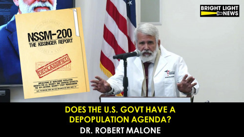 Does the Govt Have A Depopulation Agenda? -Dr. Robert Malone