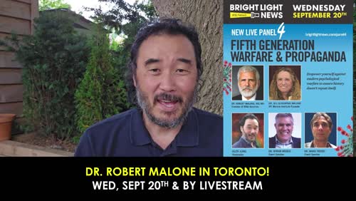 Dr. Robert Malone in Toronto this Wednesday!