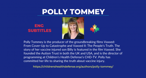 ENG SUBTITLES Polly Tommey Sharing the Truth About Vaccine Injury