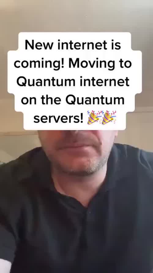 Quantum internet servers on Starlink satellites