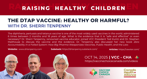 DTAP VACCINE: HEALTHY OR HARMFUL?  DR. SHERRI TENPENNY
