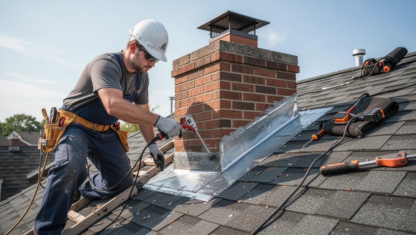 Chimney Flashing Repair