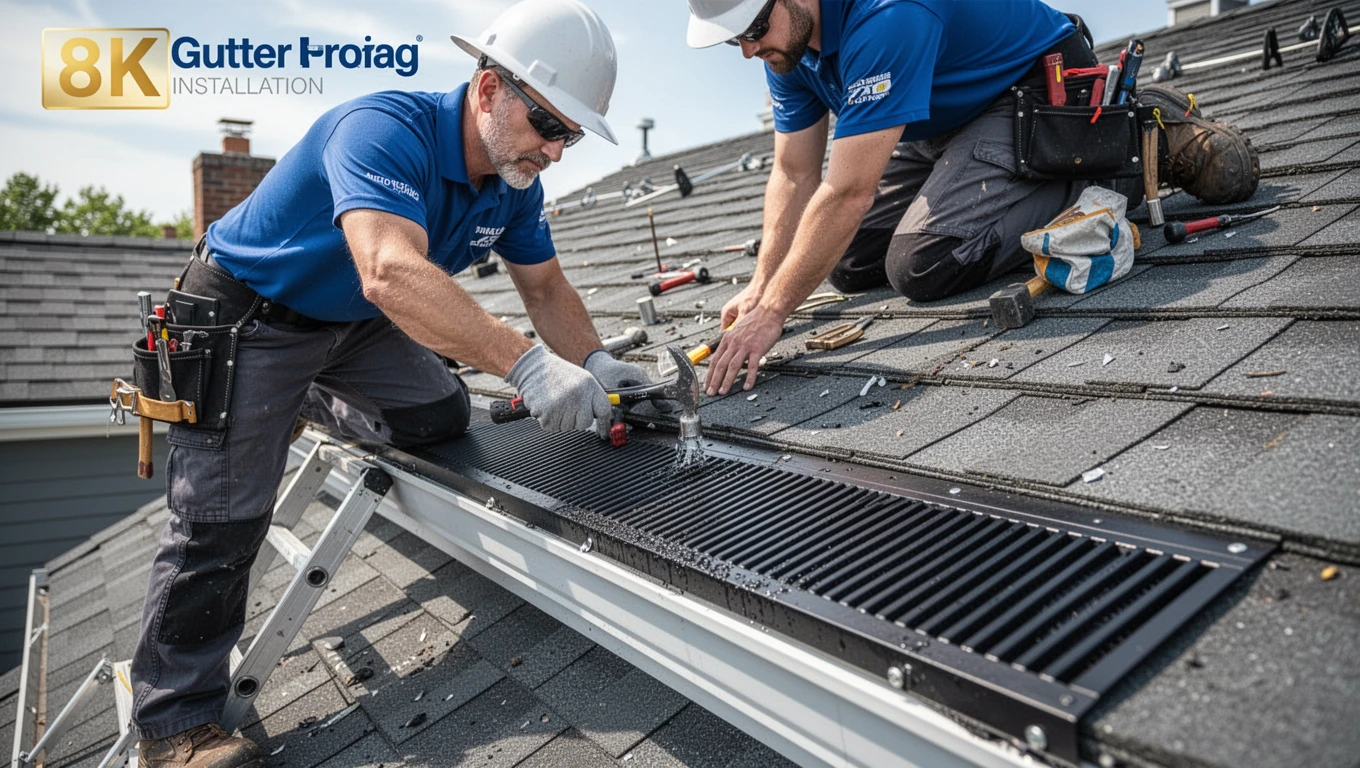 Gutter Guard Installation