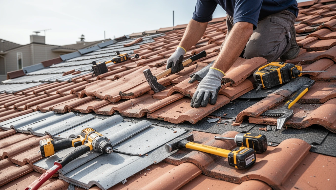 Tile Roof Replacement
