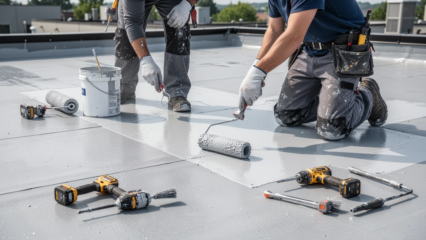 Flat Roof Coating