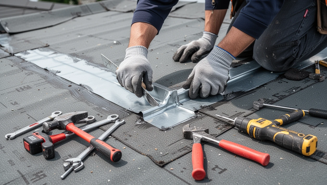 Roof Flashing Repair