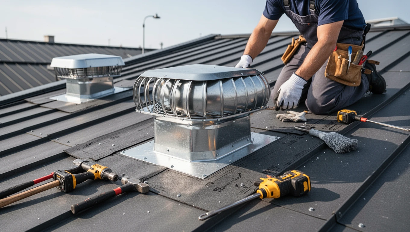 Roof Ventilation Installation
