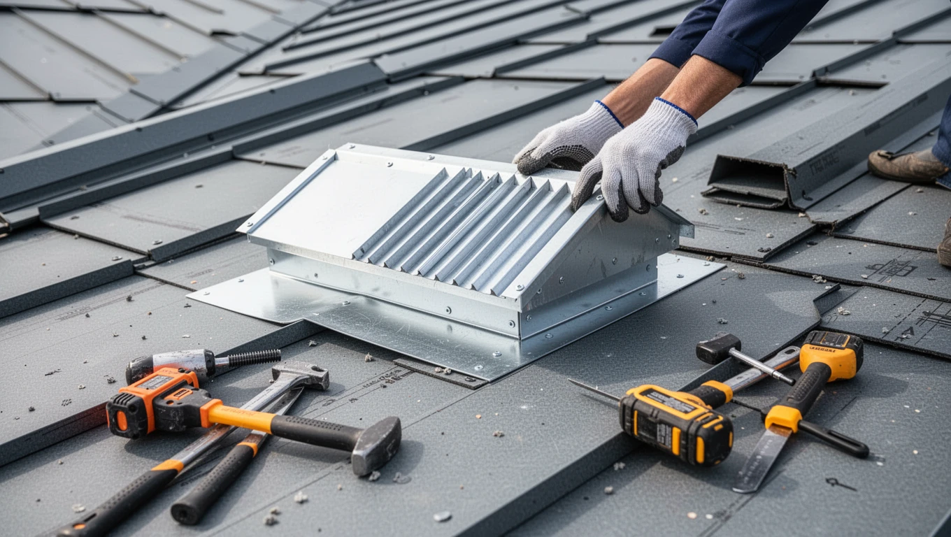 Ridge Vent Installation