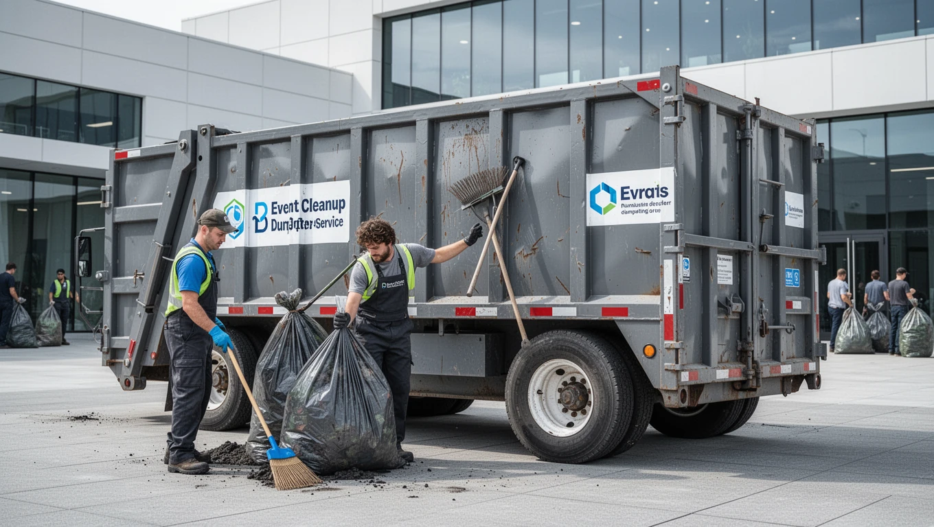 Event Cleanup Dumpster