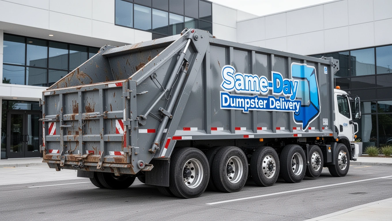 Same-Day Dumpster Delivery