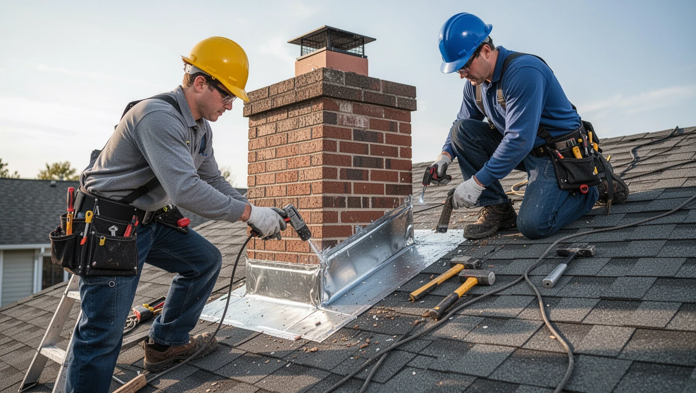 Chimney Flashing Repair