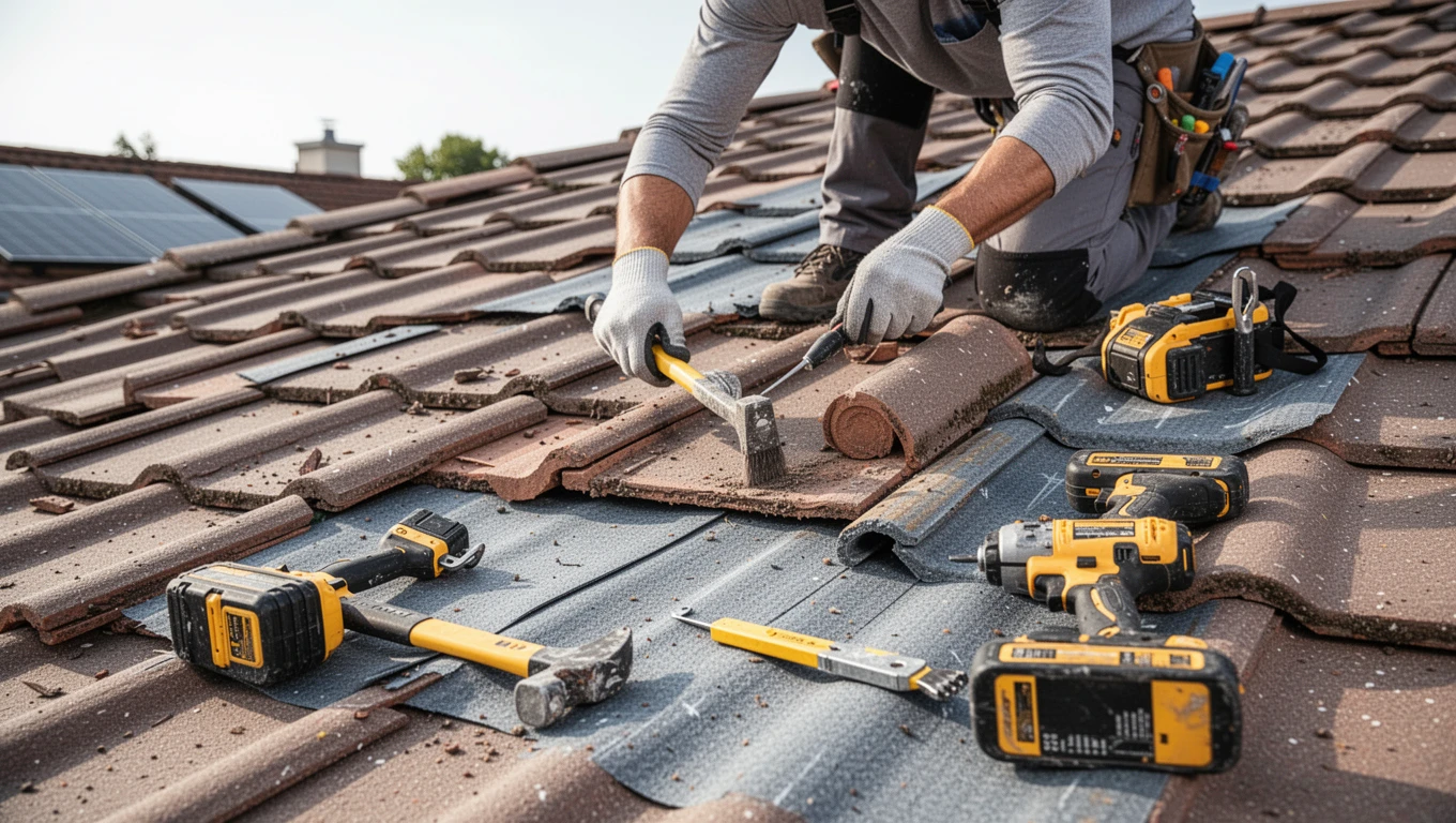 Tile Roof Replacement