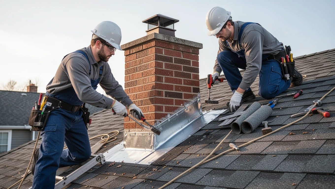 Chimney Flashing Repair