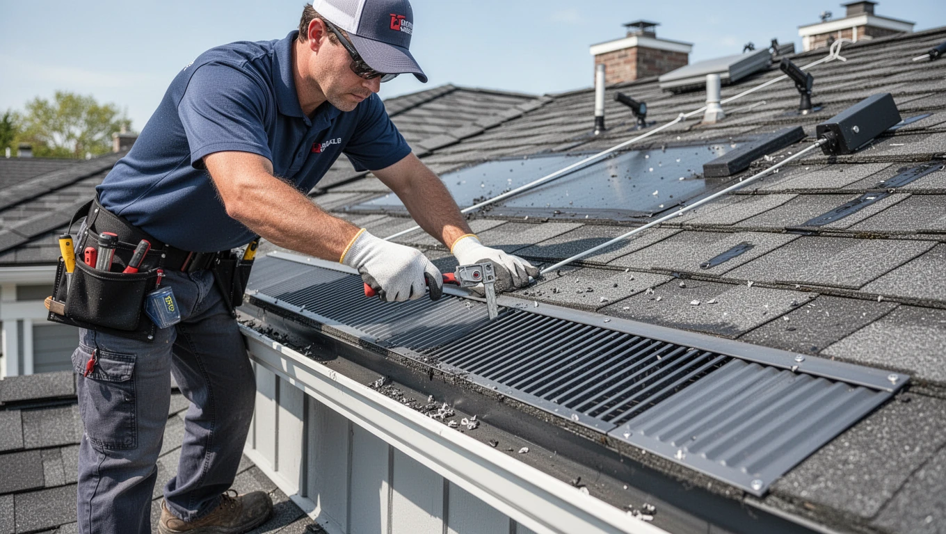 Gutter Guard Installation