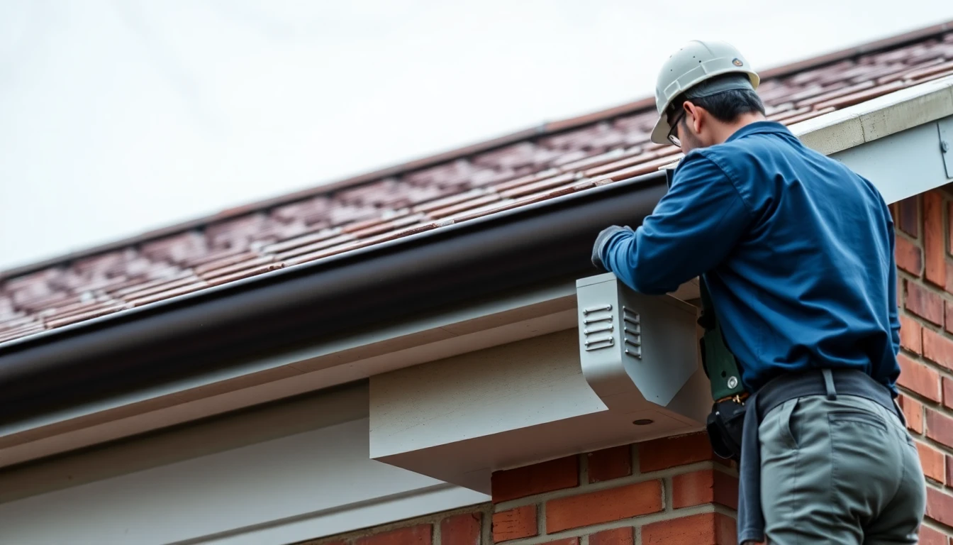 Gutter Guard Installation