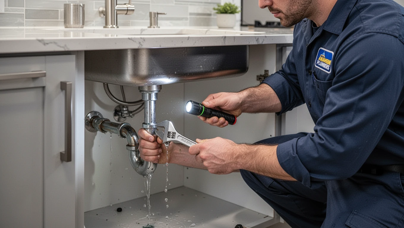 Leak Under Kitchen Sink Repair