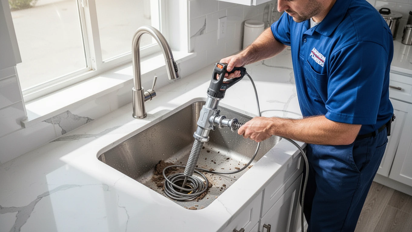 Clogged Kitchen Sink & Drain Clearing