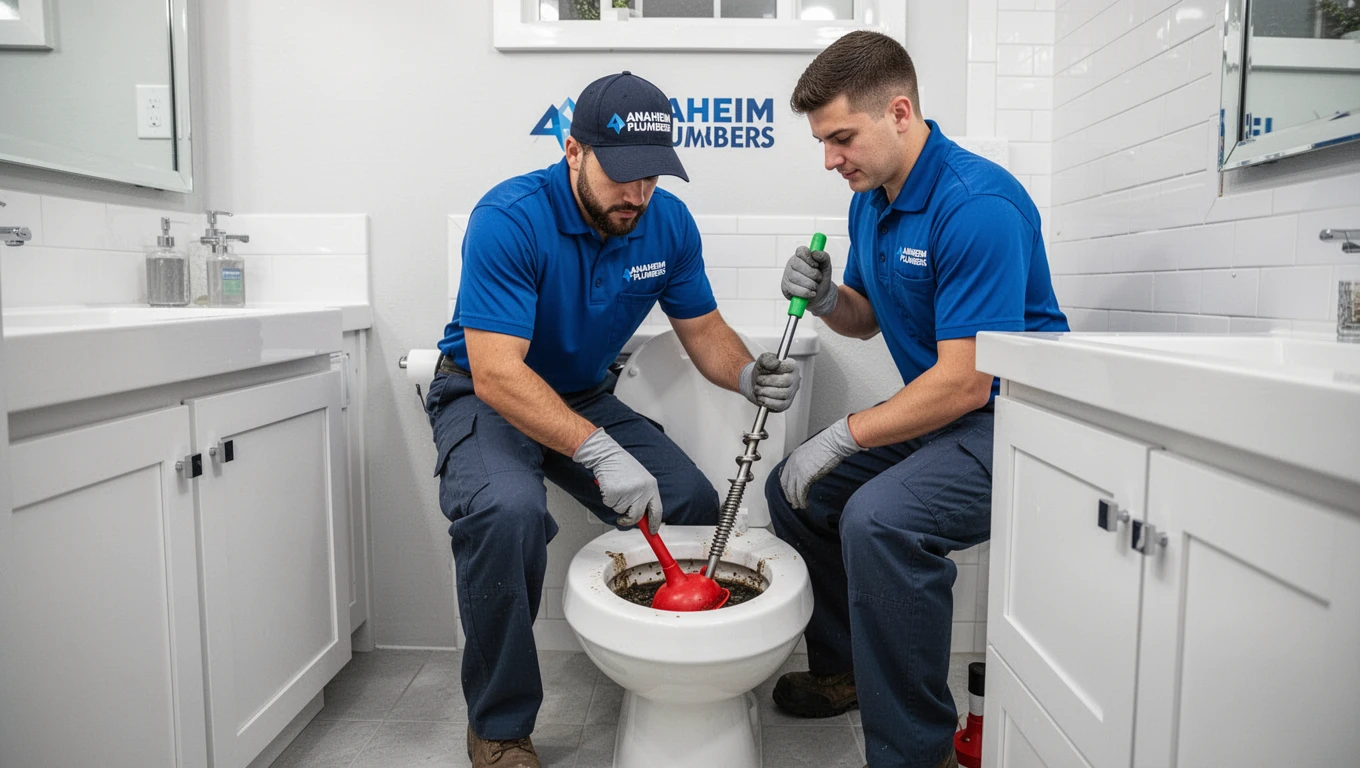 Clogged Toilet Repair