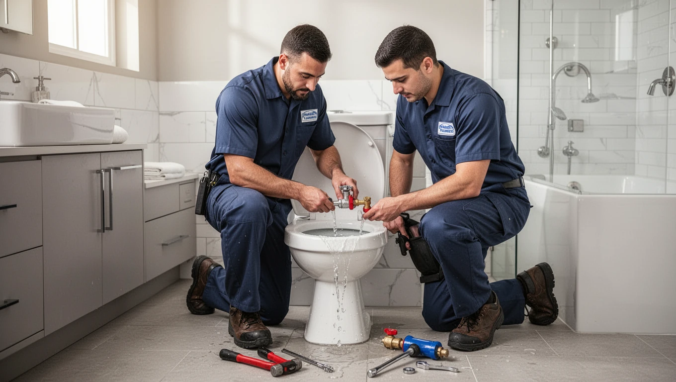 Overflowing Toilet Repair