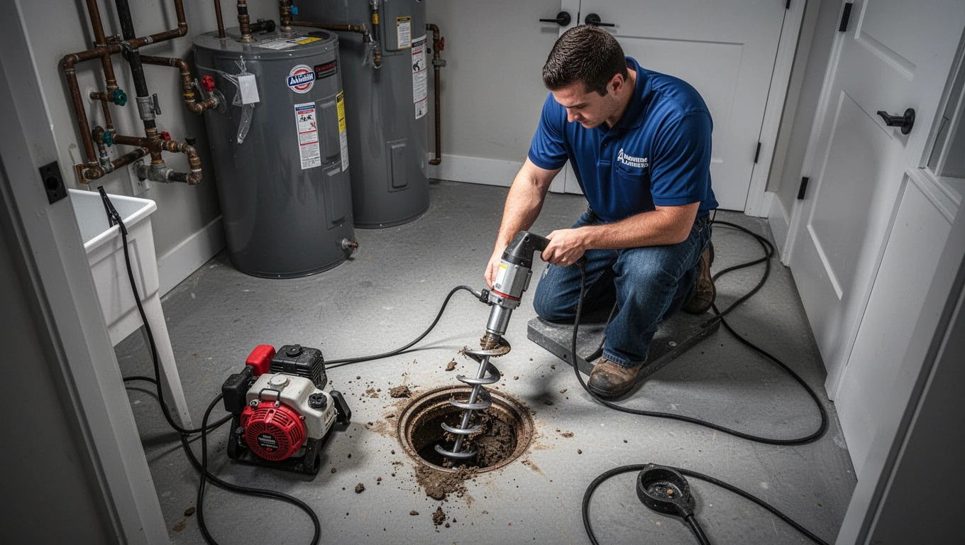 Tough Drain Clog Removal