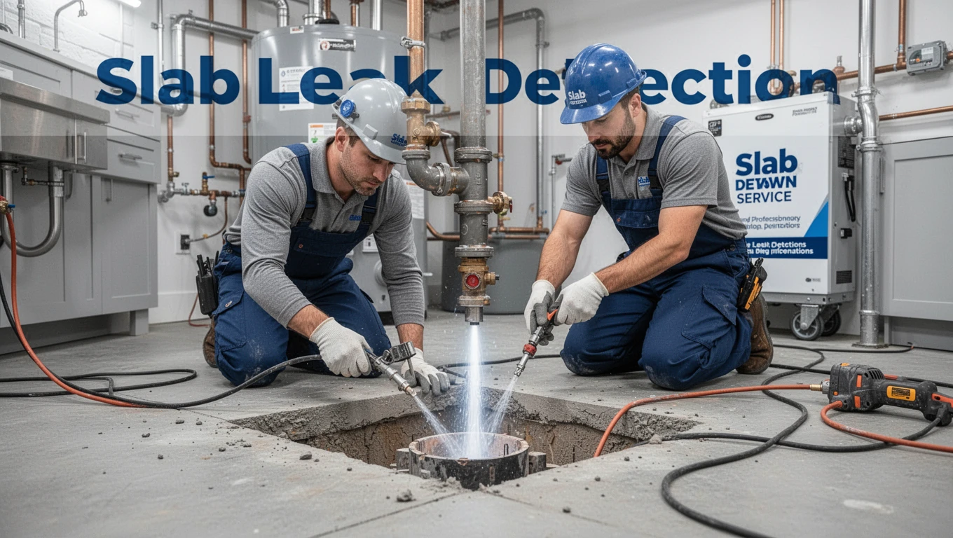 Slab Leak Detection
