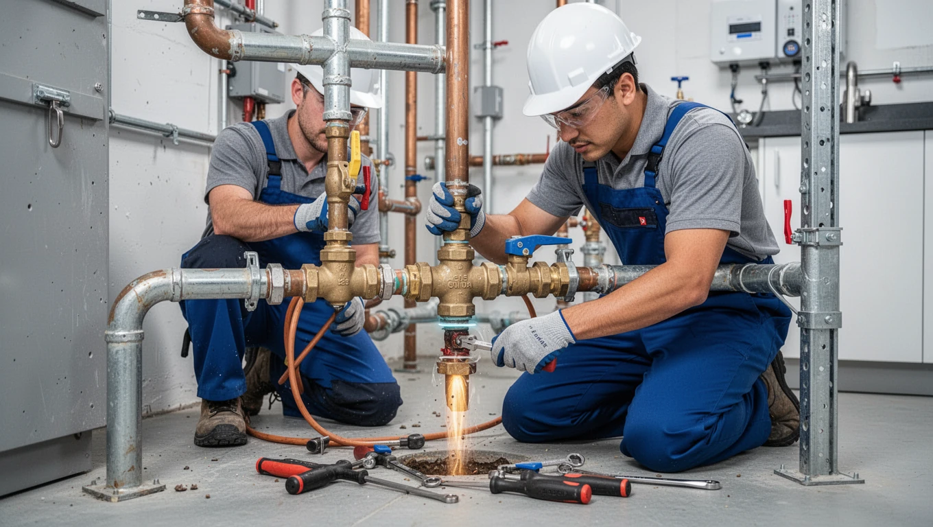 Gas Line Repair