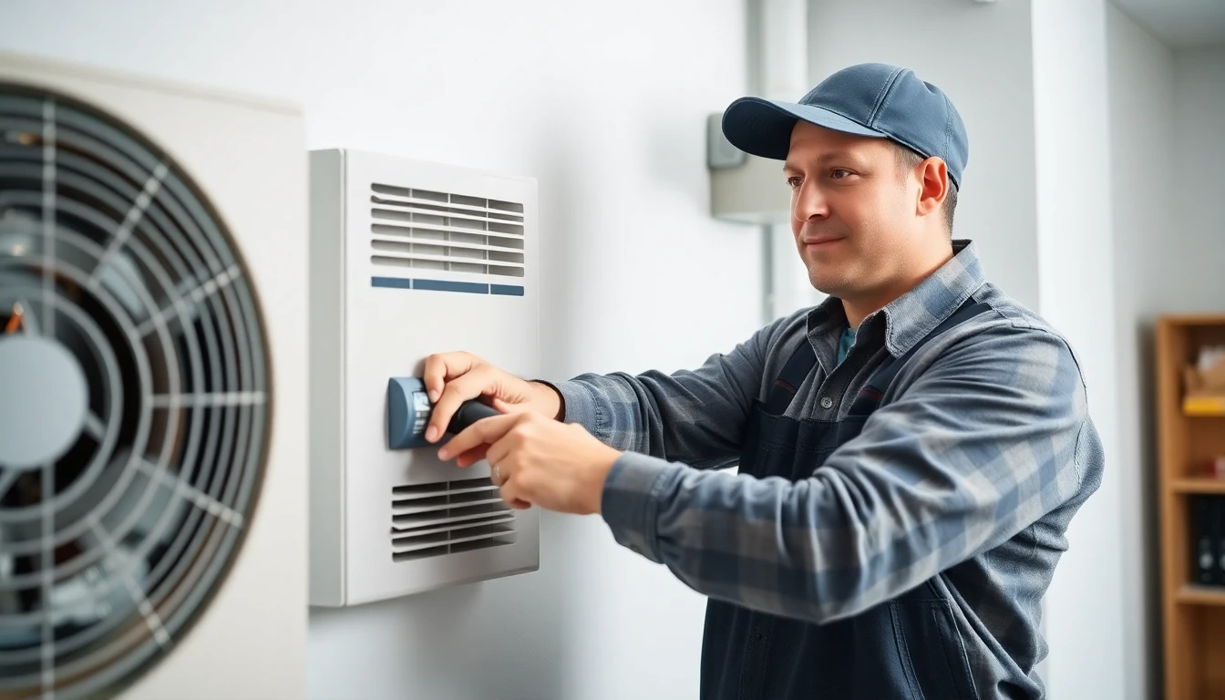 Heating system repair