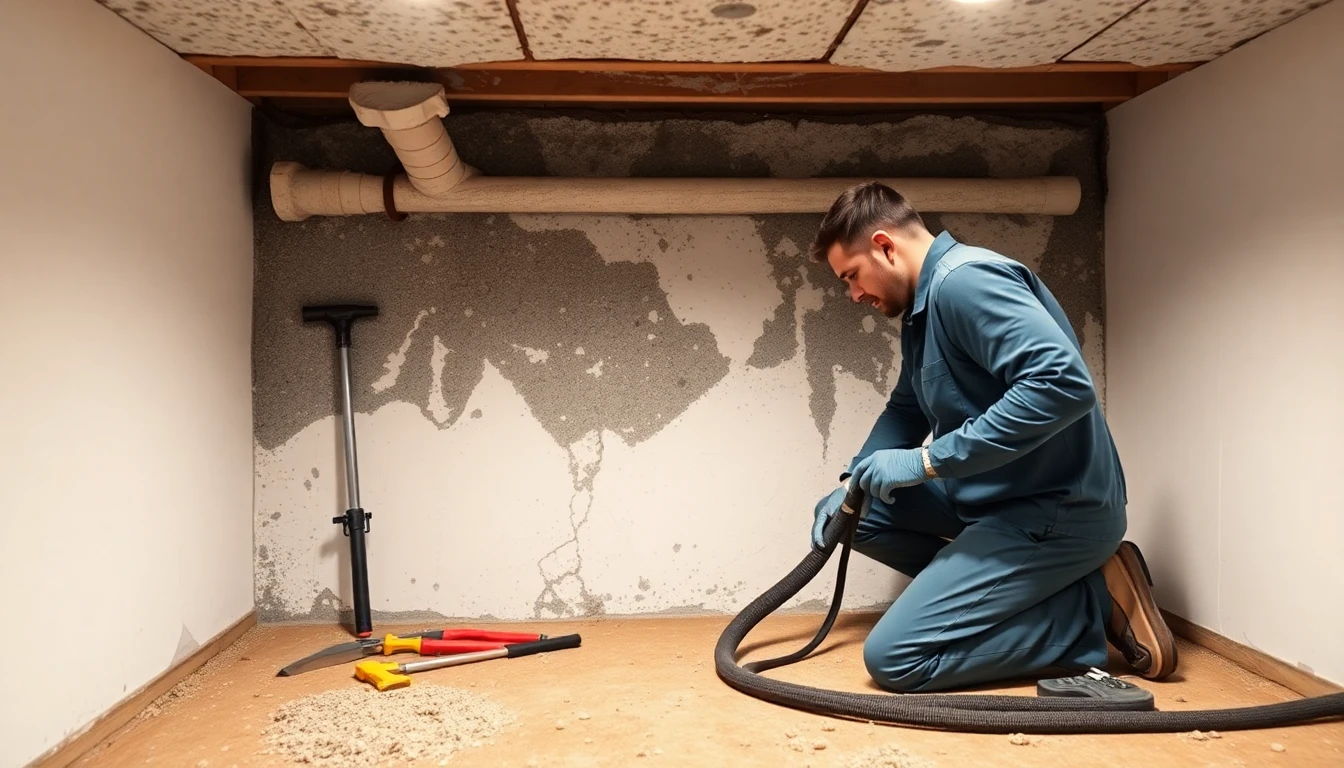Crawl Space Mold Removal