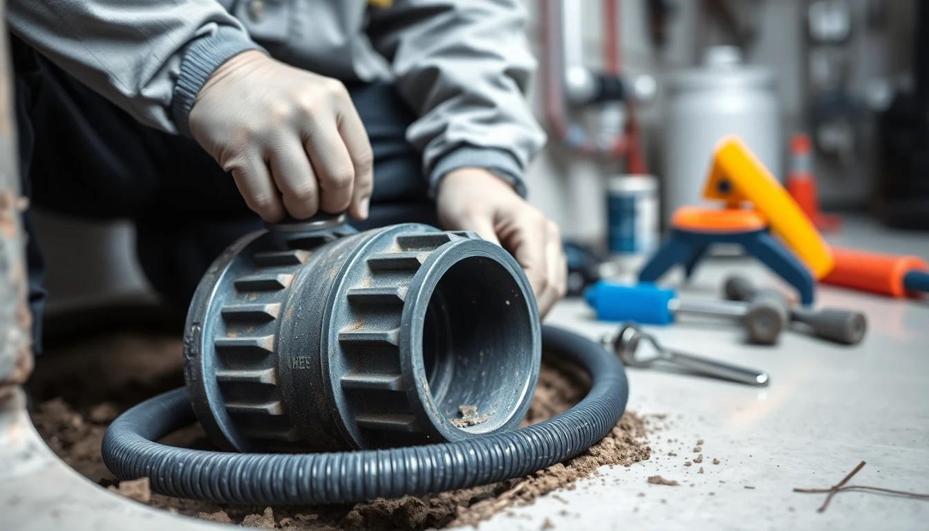 Sewer line repair