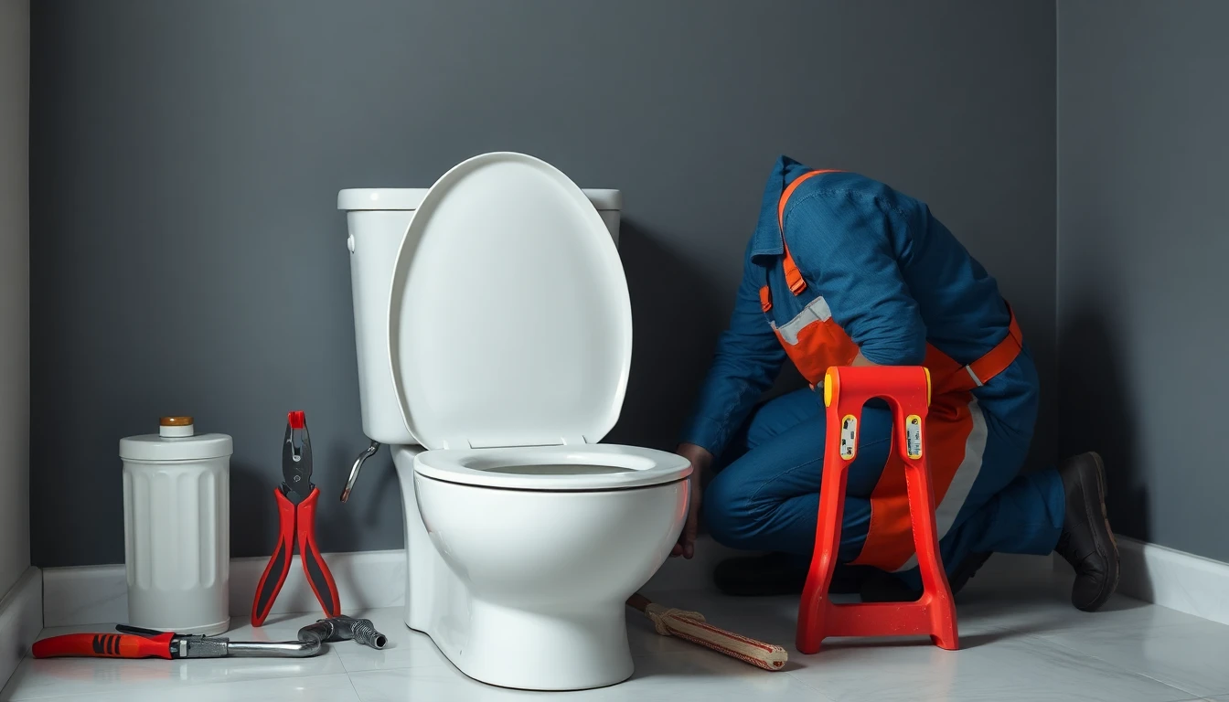 Toilet repair