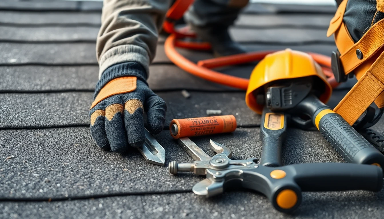 Wind damage repair