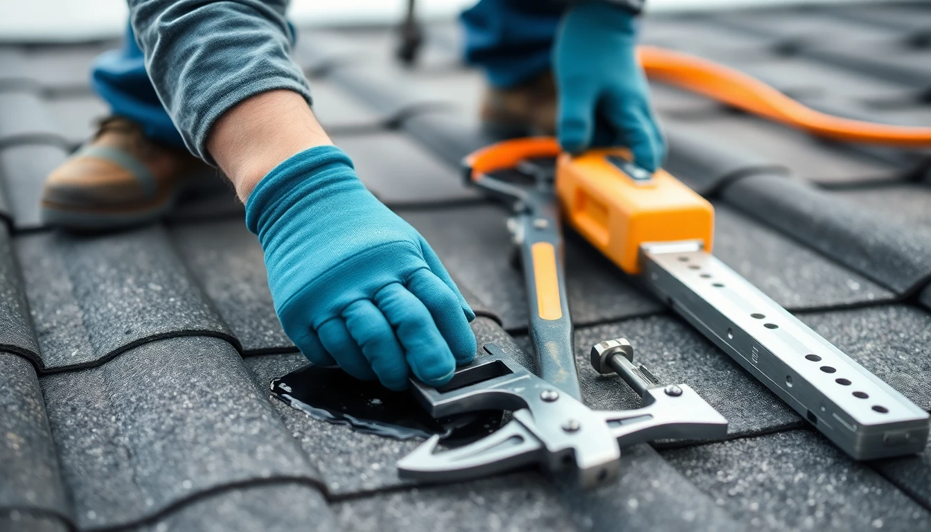 Roof leak repair