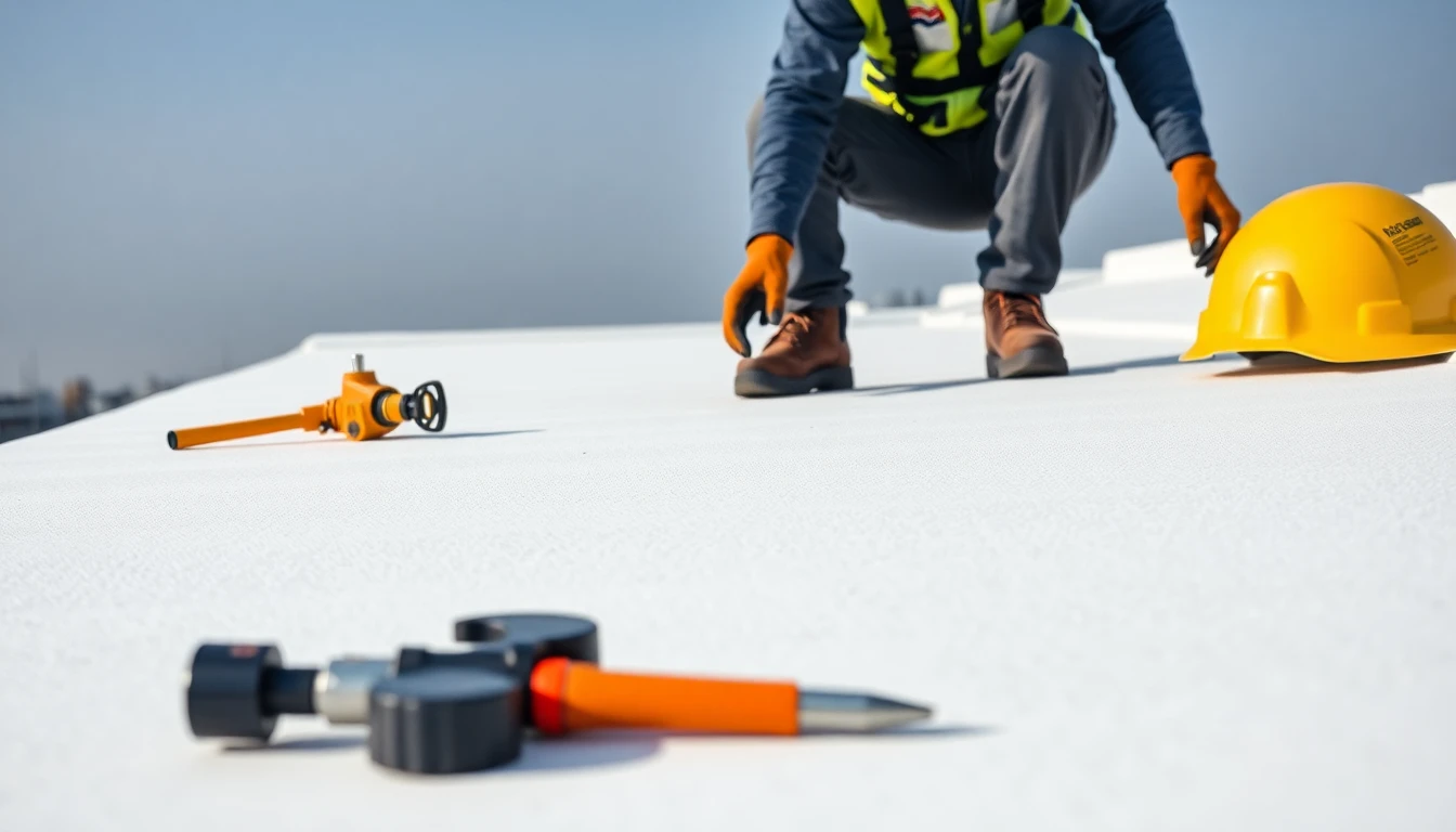 Flat roof repair