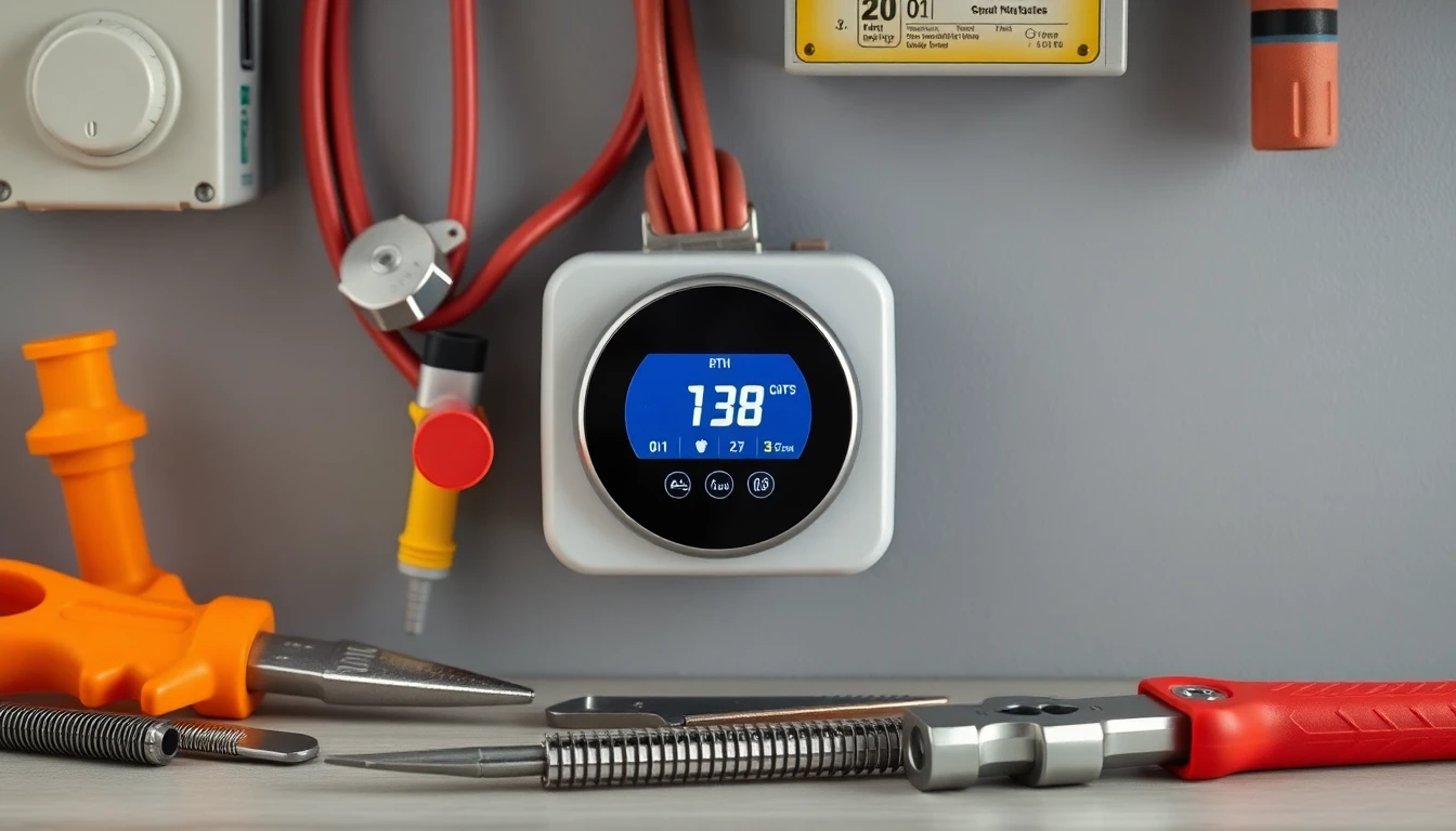 Thermostat installation