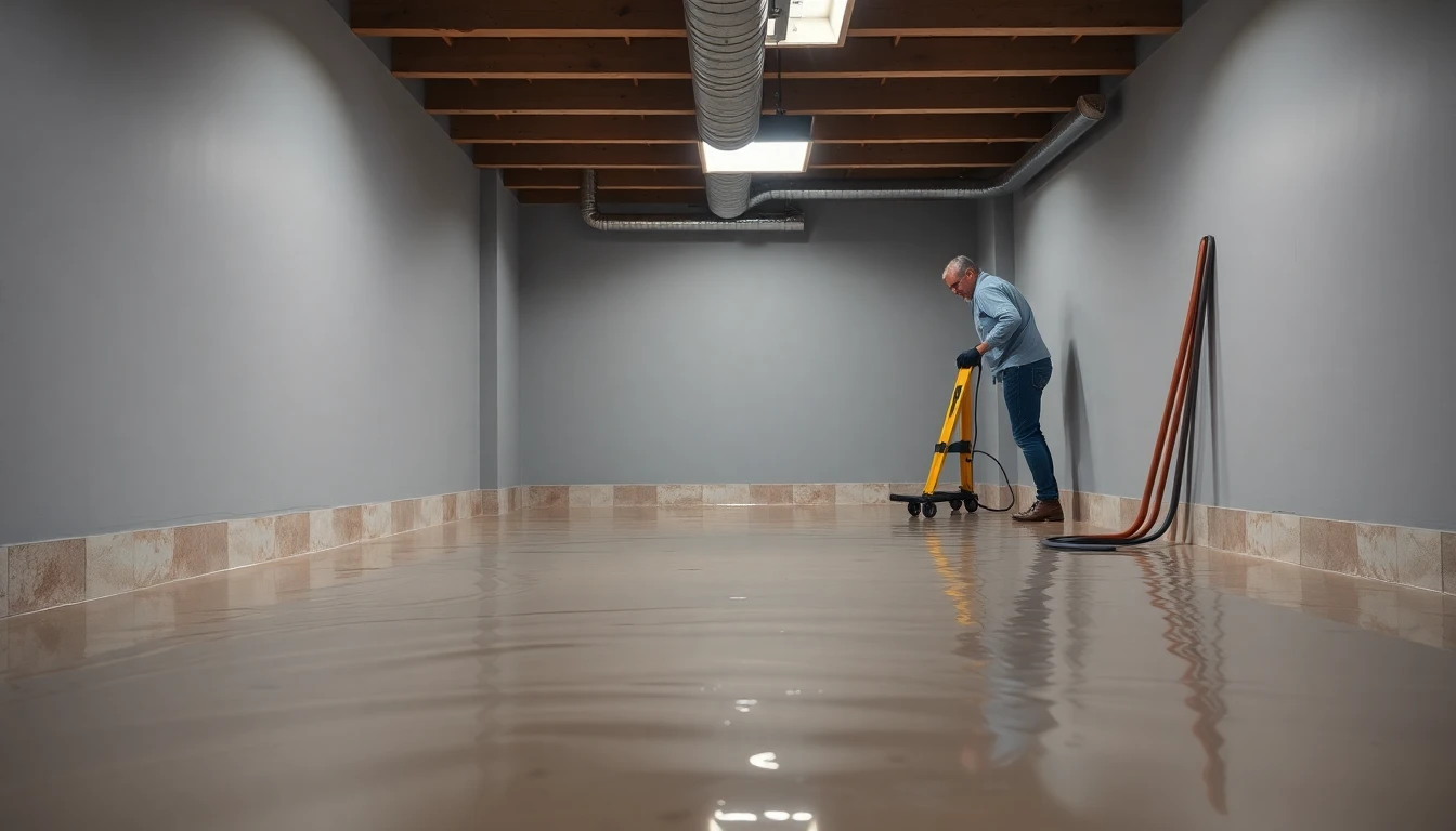 Basement Flood Cleanup
