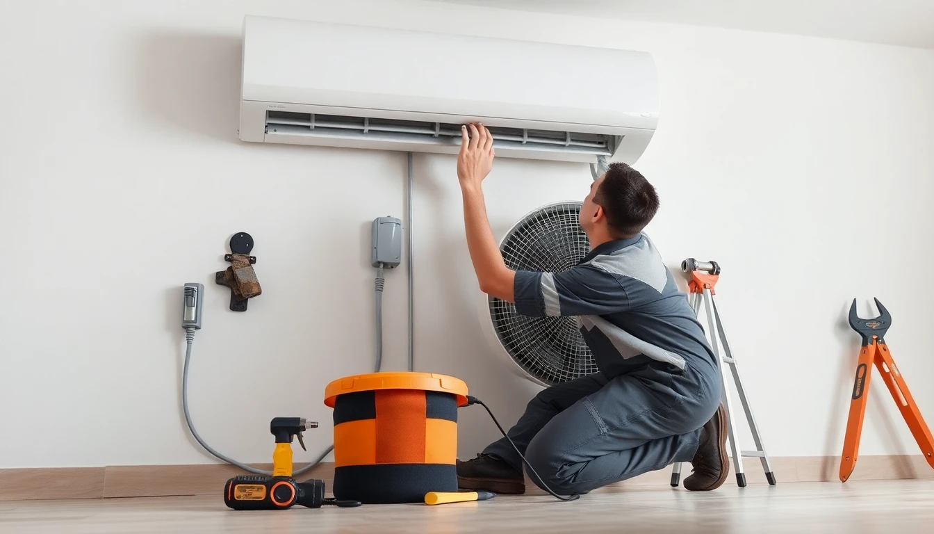 AC installation