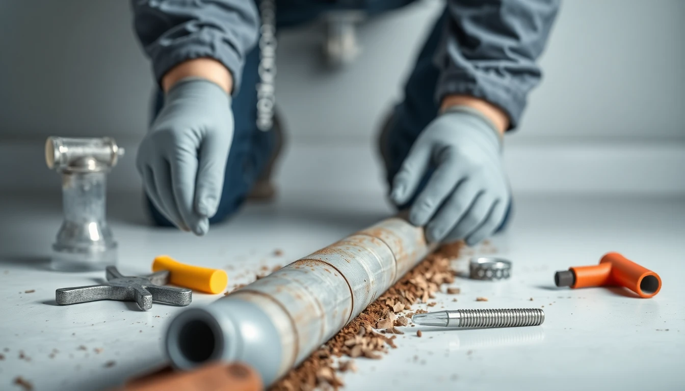 Sewer line repair