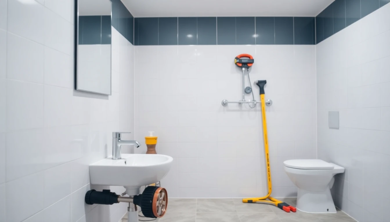 Bathroom plumbing