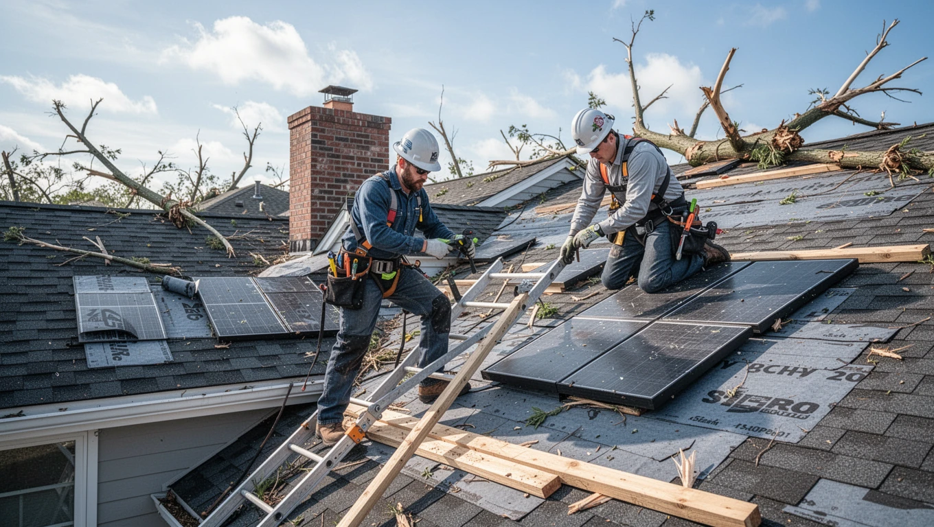 Wind Damage Repair