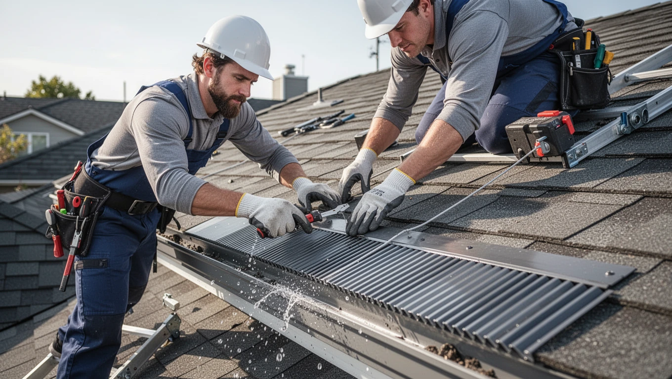Gutter Guard Installation